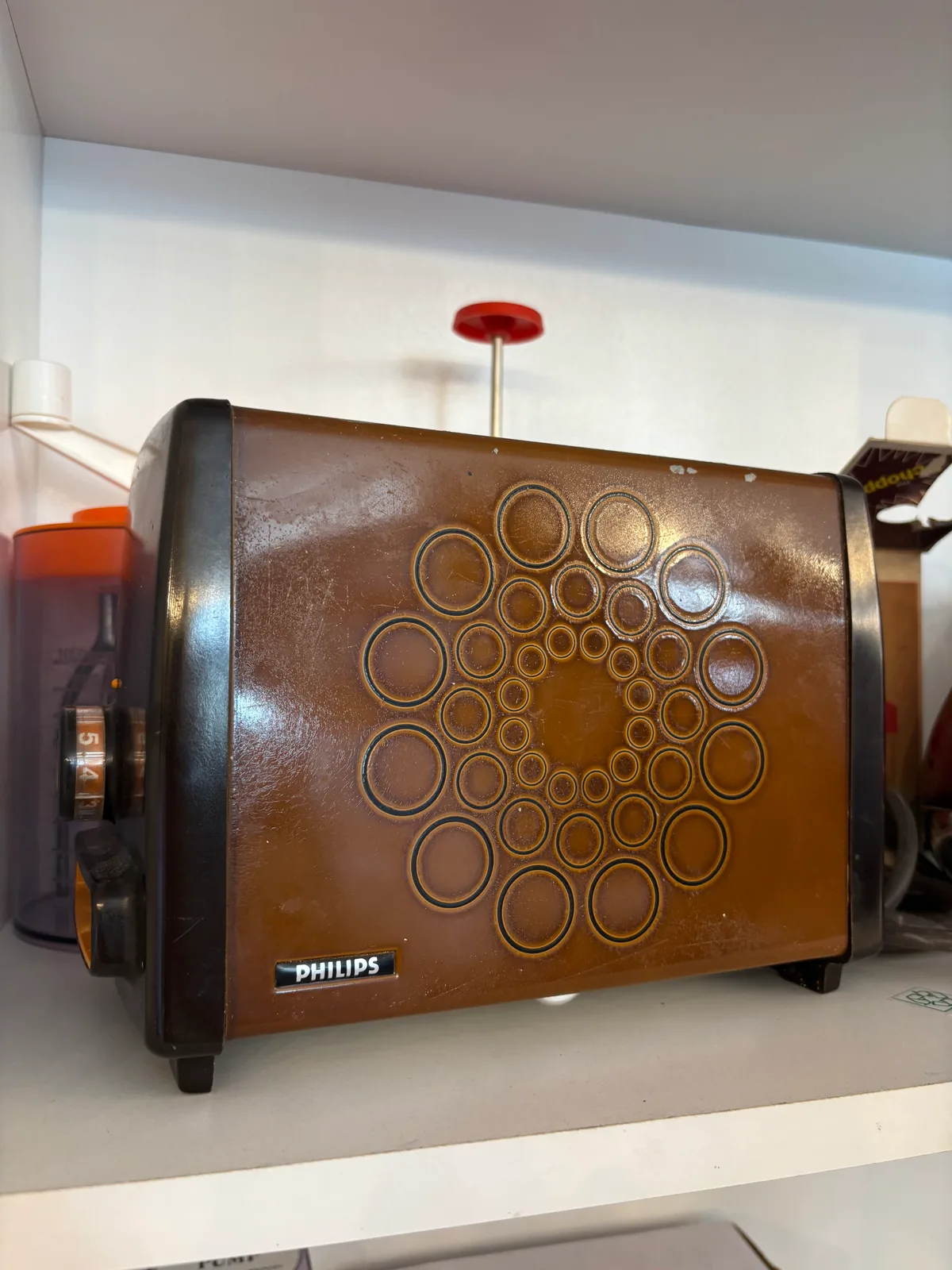 Philips space age dizaina tosteris. Vai darbojas: nezinu. 6€ in Pärnu linn