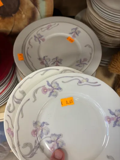 Rosenthal Selb Bavaria porcelāna šķīvīši, pasakaini skais...